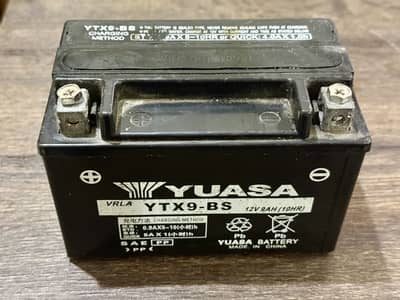 Motorcycle battery for sale Yuasa