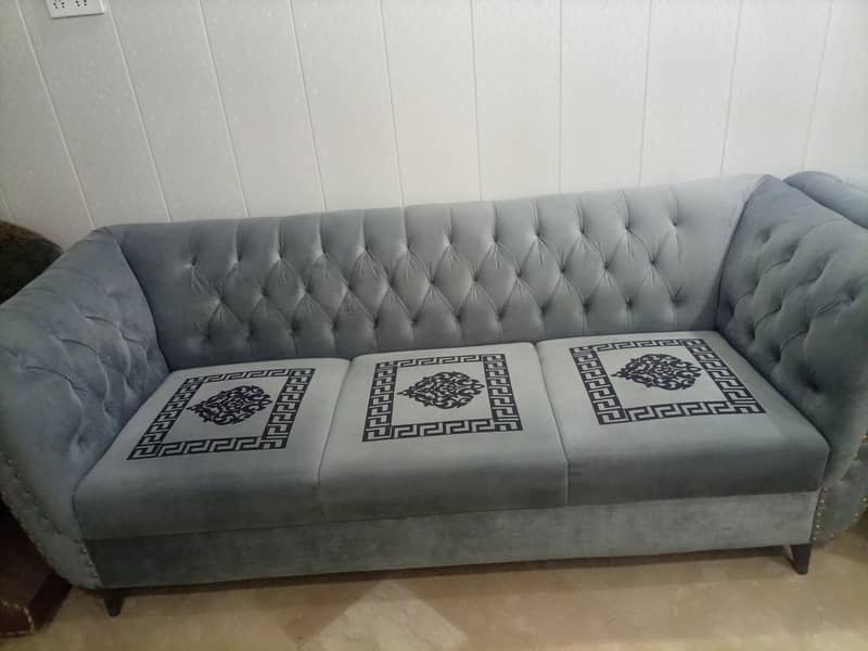 6 seater sofa set without table new condition 3