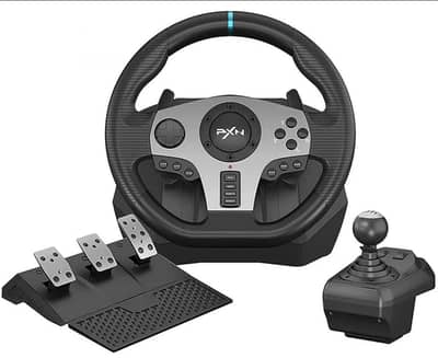 Brand new unused pxn v9 manual transmission steering for pc ps3,4 xbox