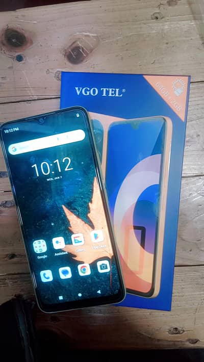 vgo tel .  1 week use .  11 month shop waranty .  2 . GB ram  64 GB me