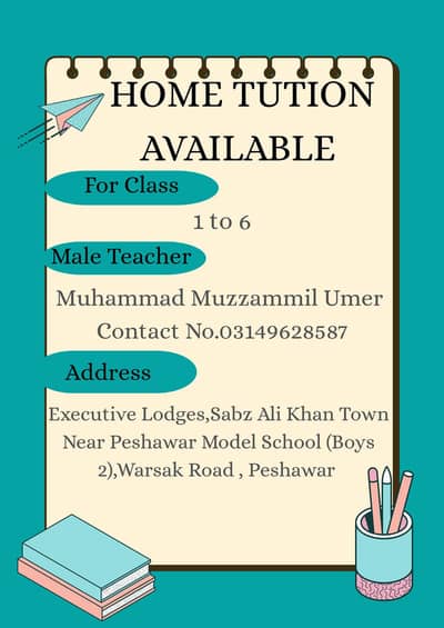 HOME TUTION AVAILABLE
