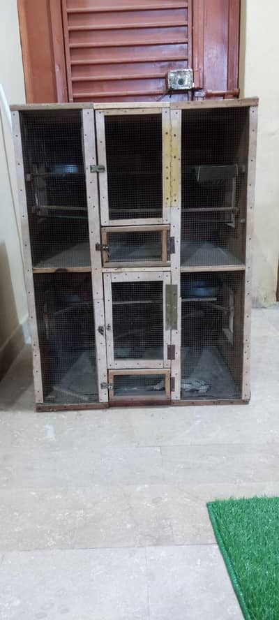 Full Wooden bird Cage /pinjra