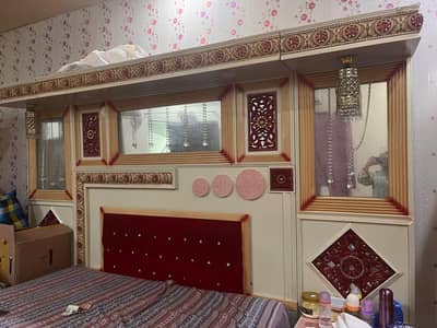 king Size bed dressing and Wardrobe