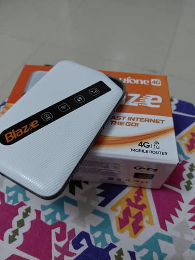 ufone blaze 4g device router for internet