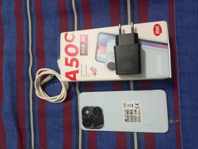 AoA. . . . I'm saleing my phone Itel A50s with box only 2 months use