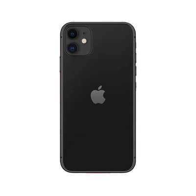 iphone 11 (64)gb storage  black colour