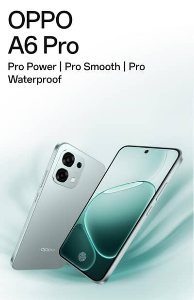 oppo A6 pro new available