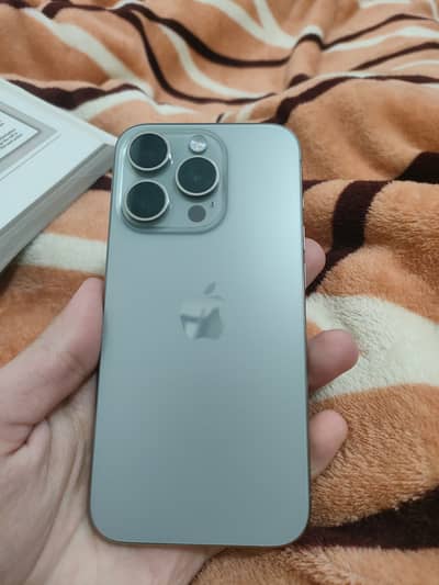 15 pro 128gb factory unlocked(physical+esim) | natural