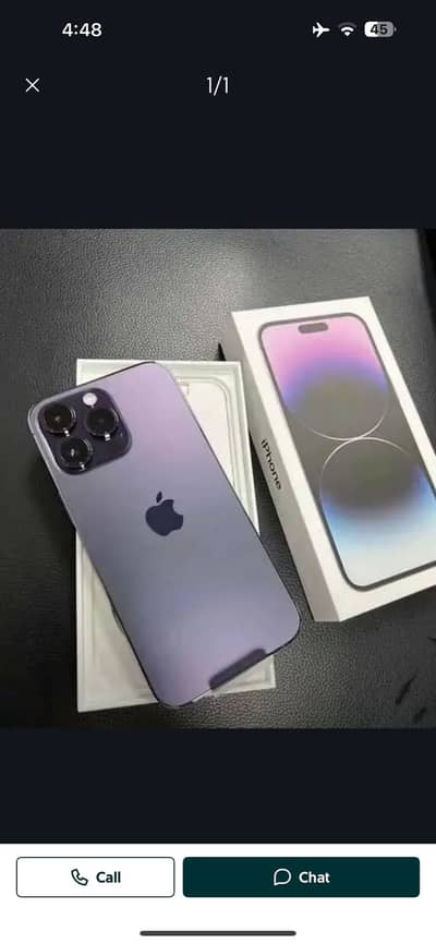 14 pro max 128gb dual sim physical 82 bh with complete box