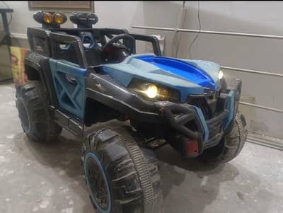 Toy charging car for kids jeep