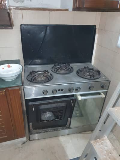 3 big burners stove