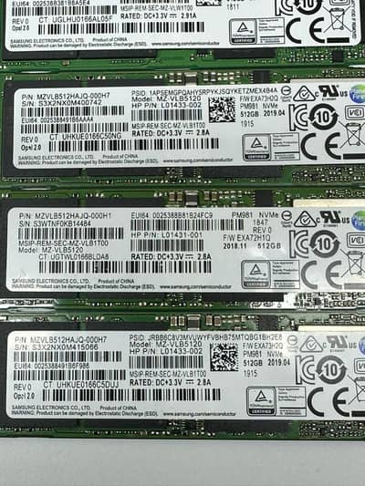 Samsung NVMe M. 2 SSD 512GB – Ultra Fast | Excellent Condition