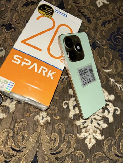Tecno spark 20C like new