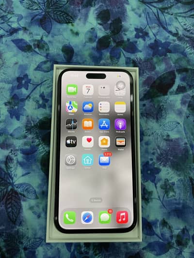 iPhone 15 plus 256 gb non PTA complete box