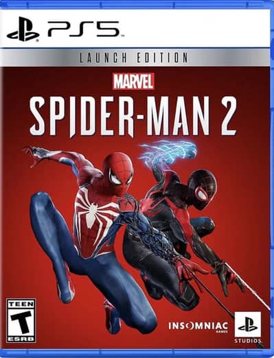 Spider-Man marvel 2 brand new ps5 disc