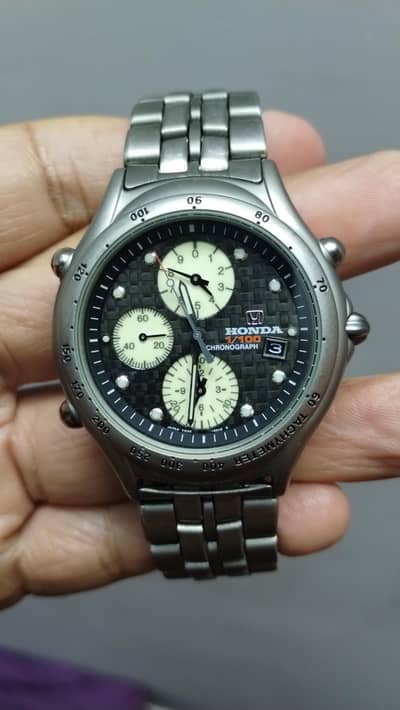 Honda Chronograph watch