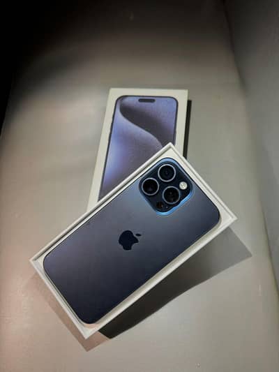 15 Pro Max with box jv