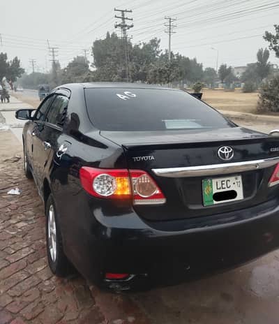 Toyota Corolla Gli 2012 Model Black Beauty Lush Condition