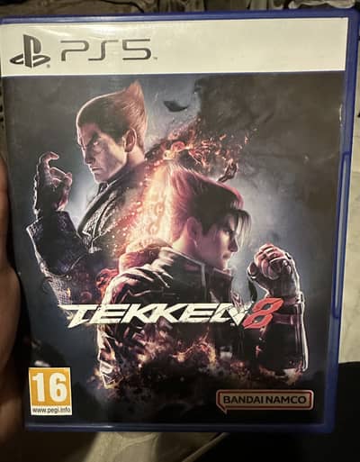 Takken 8 ps5 playstation 5 disc