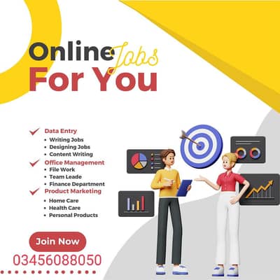 Online job /male and female /Data Entry /Online Earning