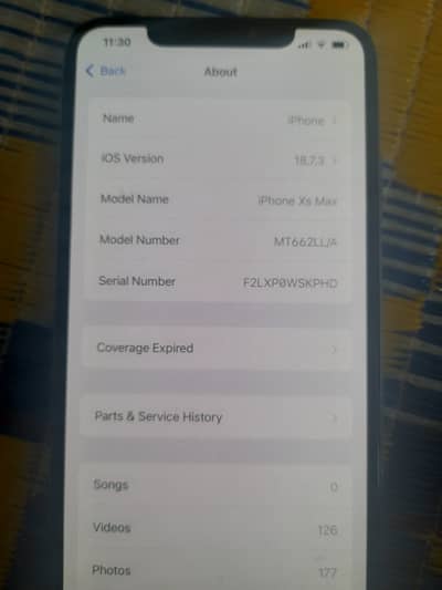 Apple iPhone XS Max (exchange possible)