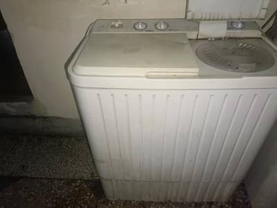 haire semi auto washing machine of haier