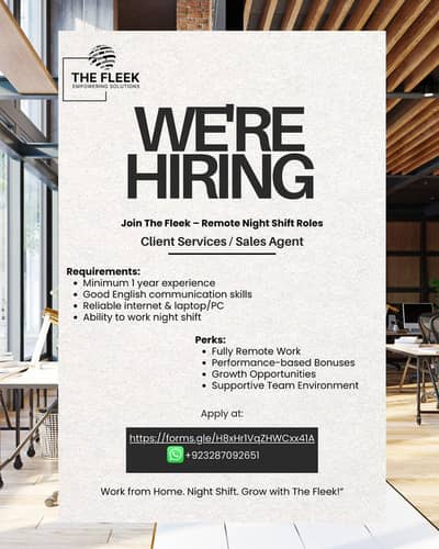 Client Services Agent / Sales Agent