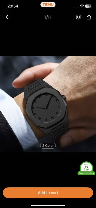Black men’s watches
