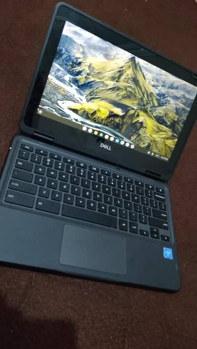 360 Dell Chromebook 2 in 1 touch screen