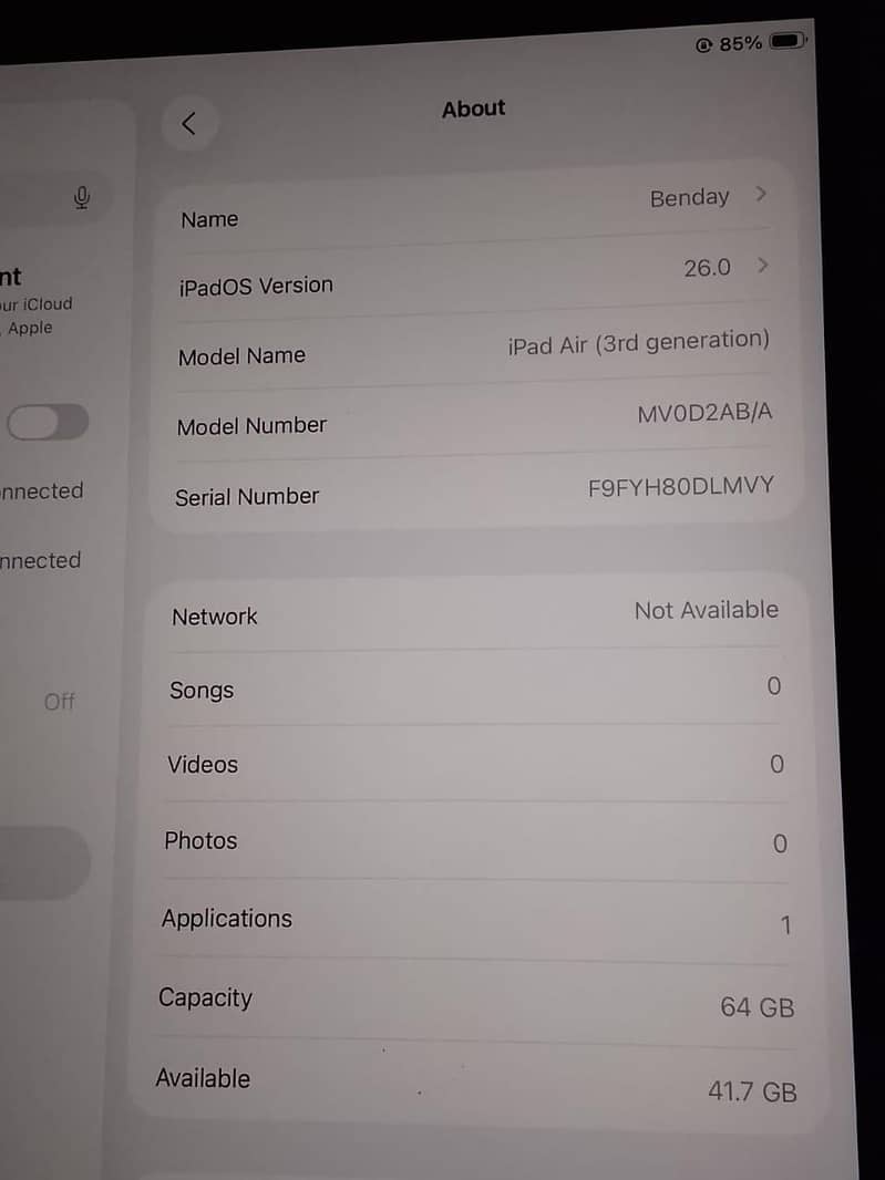 iPad Air 3rd Generation  2