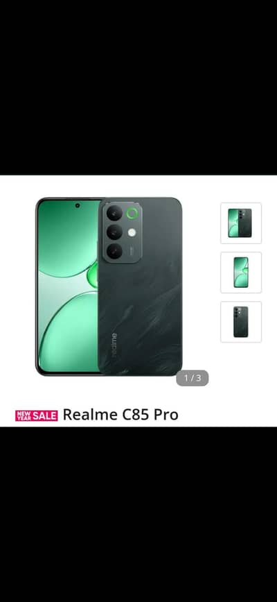realme c85 pro 8 by 256 new condition