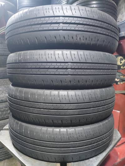 Tyre Shop 155/65R14 japani Dunlop Without Puncture 70% 4 Tyres Set