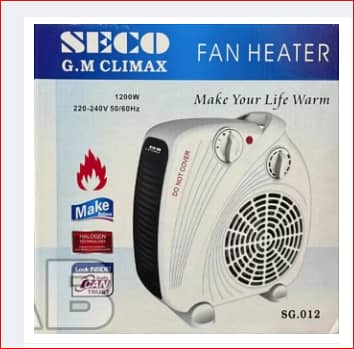 Room Heater Fan Electric Heater Portable Heater Dual Thermal Control