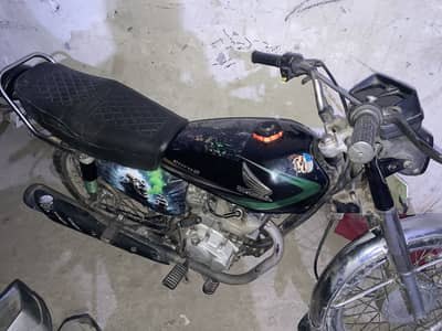 Honda 125 smoth bike
