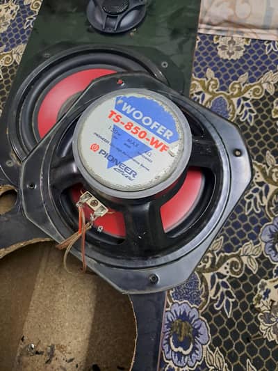 pioneer japani woofer 8 inch with tuter