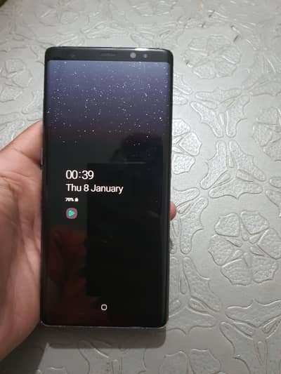Samsung Galaxy note 8 PTA approved with box