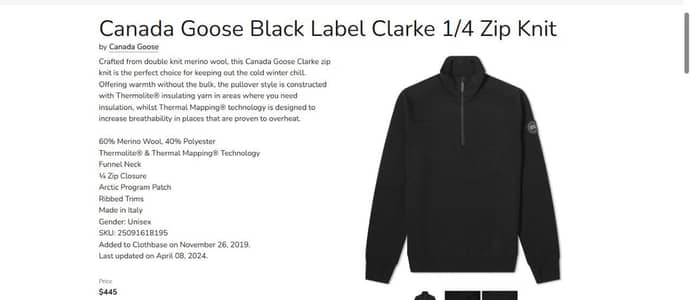 Imported high quality sweater jackets trousers jeans