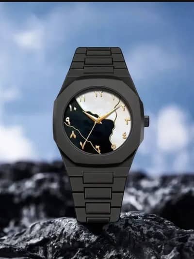 Black Arabic Aura watch