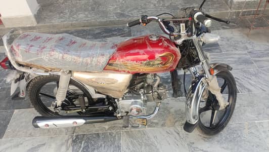 safari Gold edition 70 cc 2026 model bike full new self