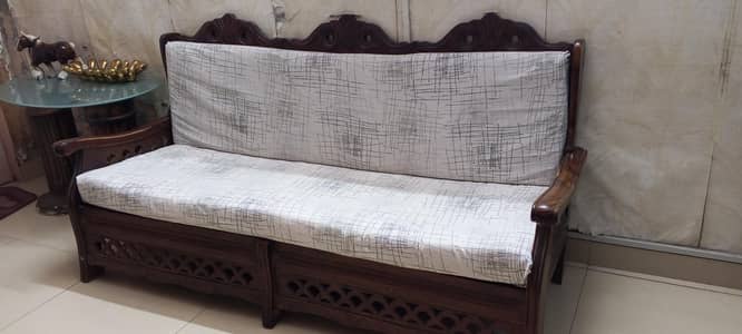 Wooden Sofa Set