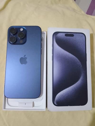 iphone 15 pro max jv blue titanium