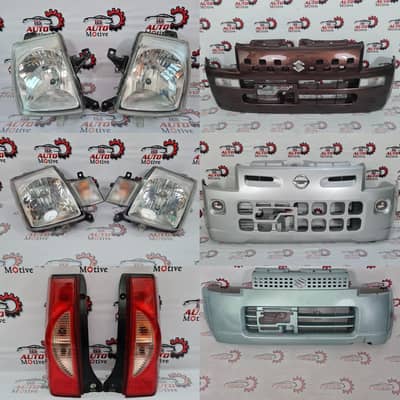 Alto/ Nissan Pino/ Carol Front/Back Light Head/Talil Lamp Bumper Part