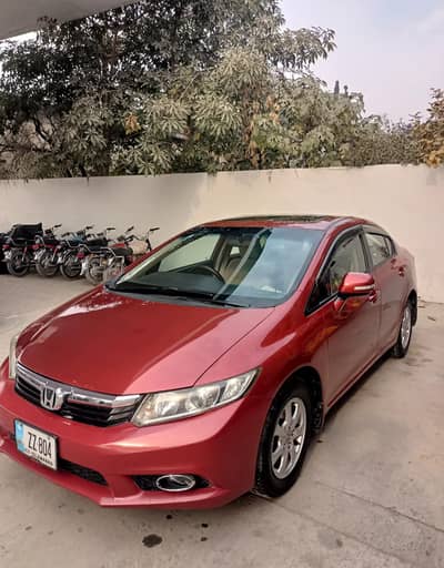 Honda civic rebirth automatic, model 2013