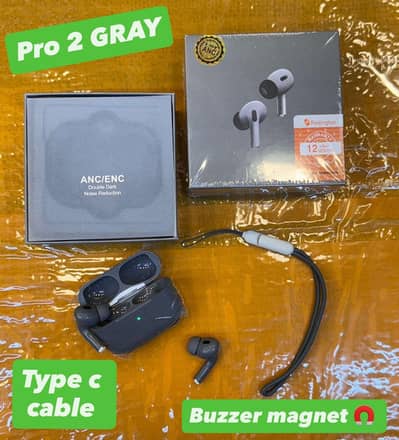 Earphones pro 2 buzzer edition in grey colour available