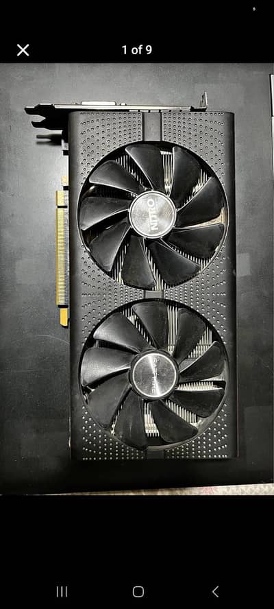 RX 580 8GB (Defective artifact issue) read description