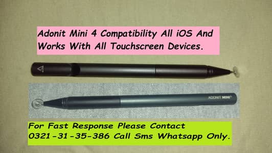 adonit mini 4 work with all ios & all touchscreen devices