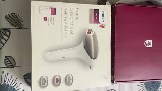 Philips lumea IPL hair removal