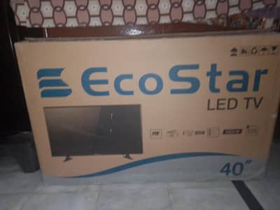 40" ecostar led with android box free