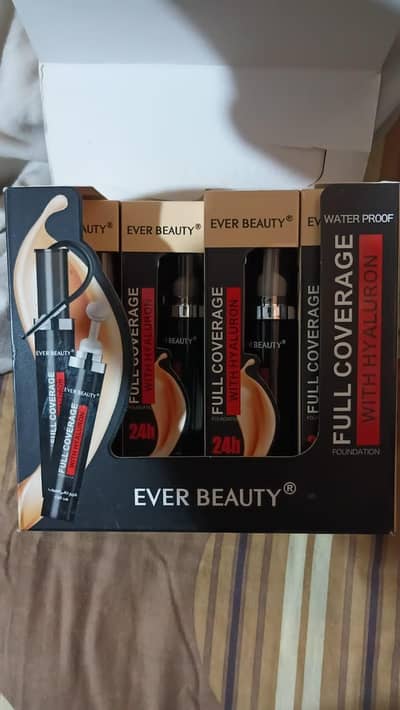 Ever Beauty 24 hour waterproof whitening foundation