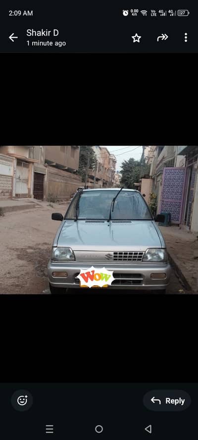 mehran 2017 up for sale